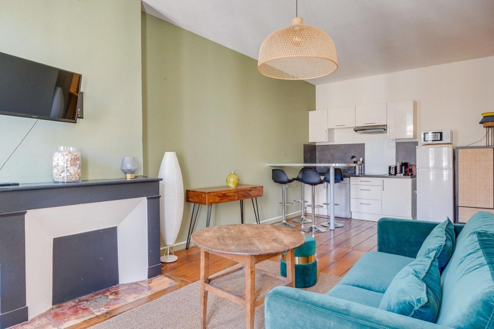 Charming Apartment In The Heart Of Bordeaux Eksteriør billede